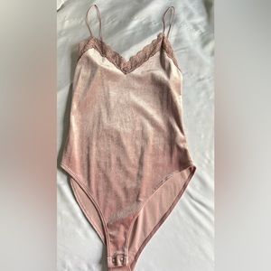 Velvet bodysuit